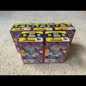 2021 NFL Absolute Blaster Box Lot of 5